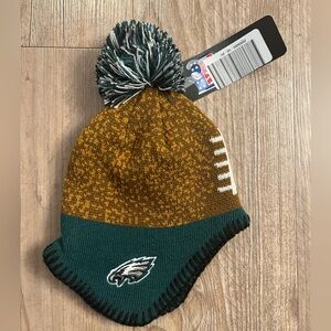 NWT NFL Philadelphia Eagles Knit Hat Infant One Size